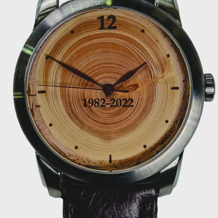 Personalized Retirement Gift Watch | Retirement Gifts | Retirement Gifts for Men | Retirement Present | Wood Engraved
