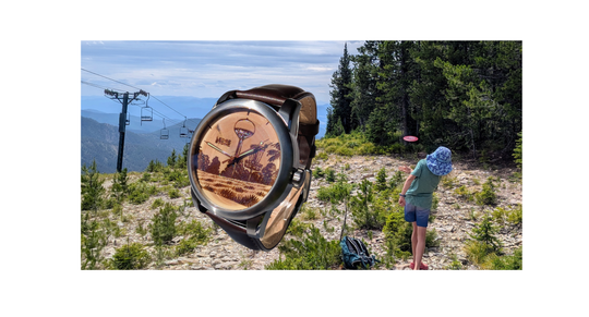 Disc Golf Watch Tree Rings