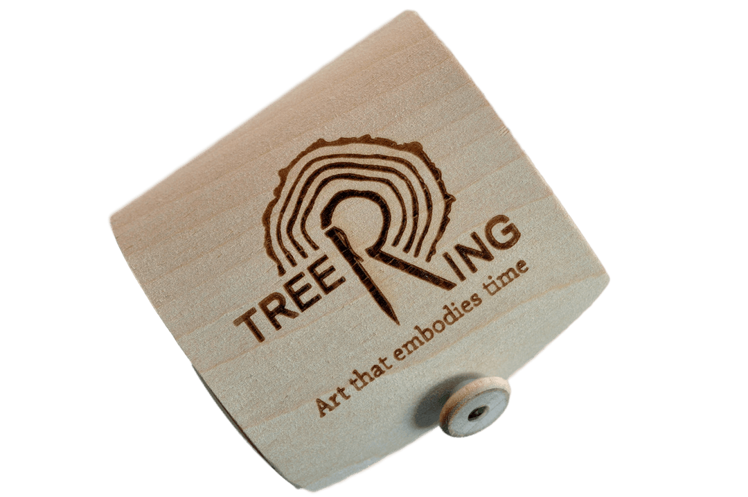 Gaia Wood Tree Pendant (1 inch) - Tree Ring Co