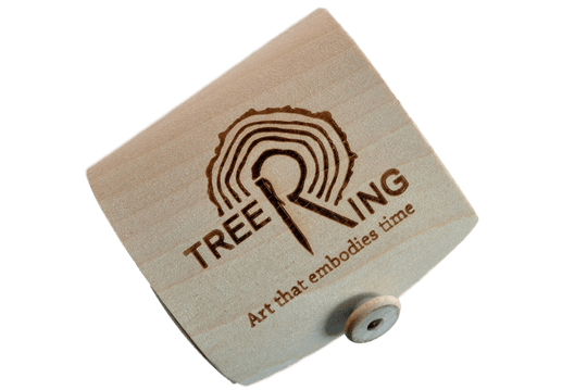 Gaia Wood Tree Pendant (1 inch) - Tree Ring Co