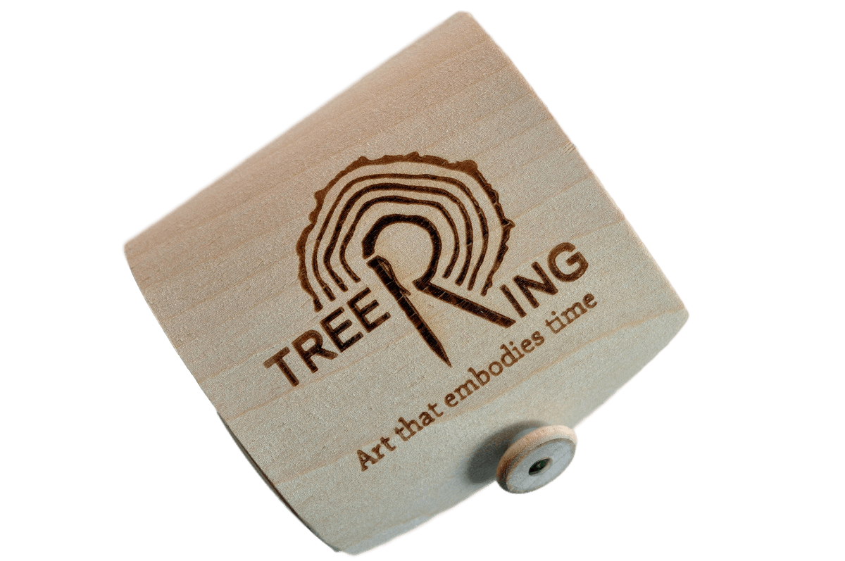 Gaia Wood Tree Pendant (1.25 inch) - Tree Ring Co