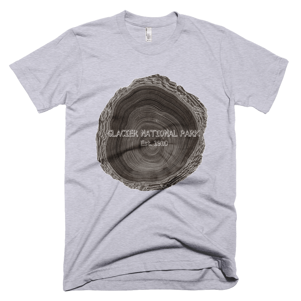 Glacier National Park Shirt 1910 - Tree Ring Co