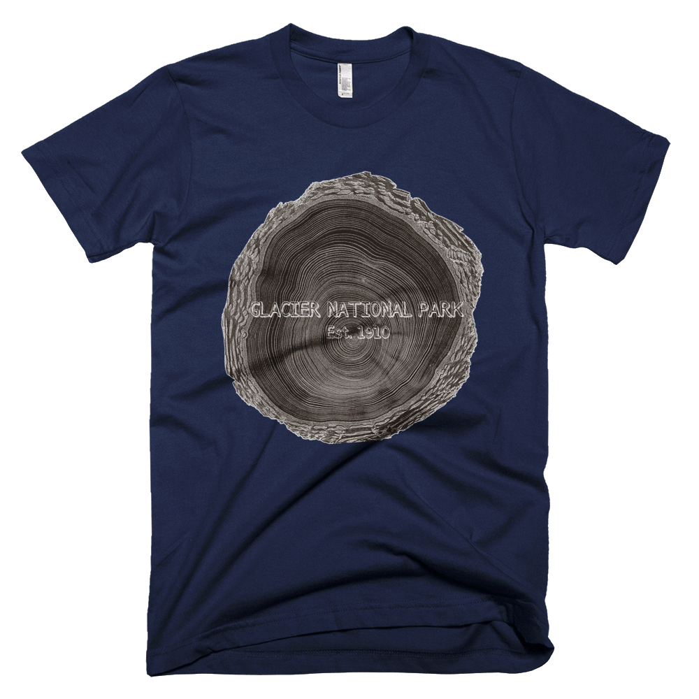 Glacier National Park Shirt 1910 - Tree Ring Co