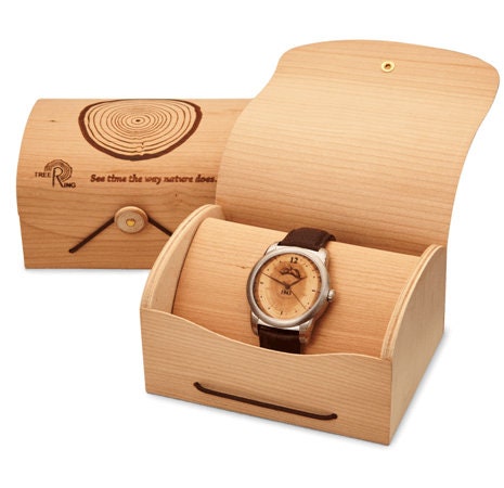 Corporate Gift Wood Watch (women's)