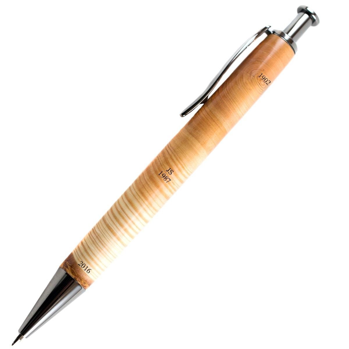 Handcrafted wood ballpoint pen