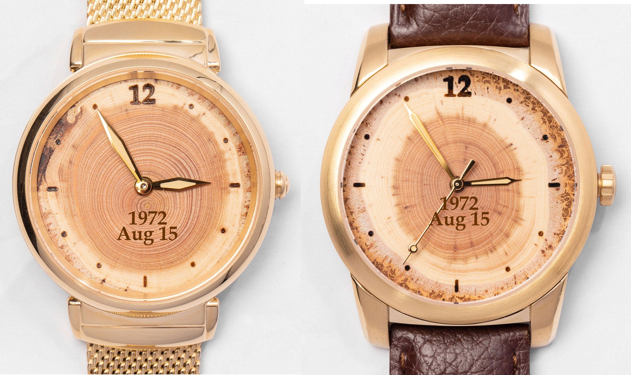 His and Her Golden Anniversary Gift Watch, 50th, Anniversary for Parents